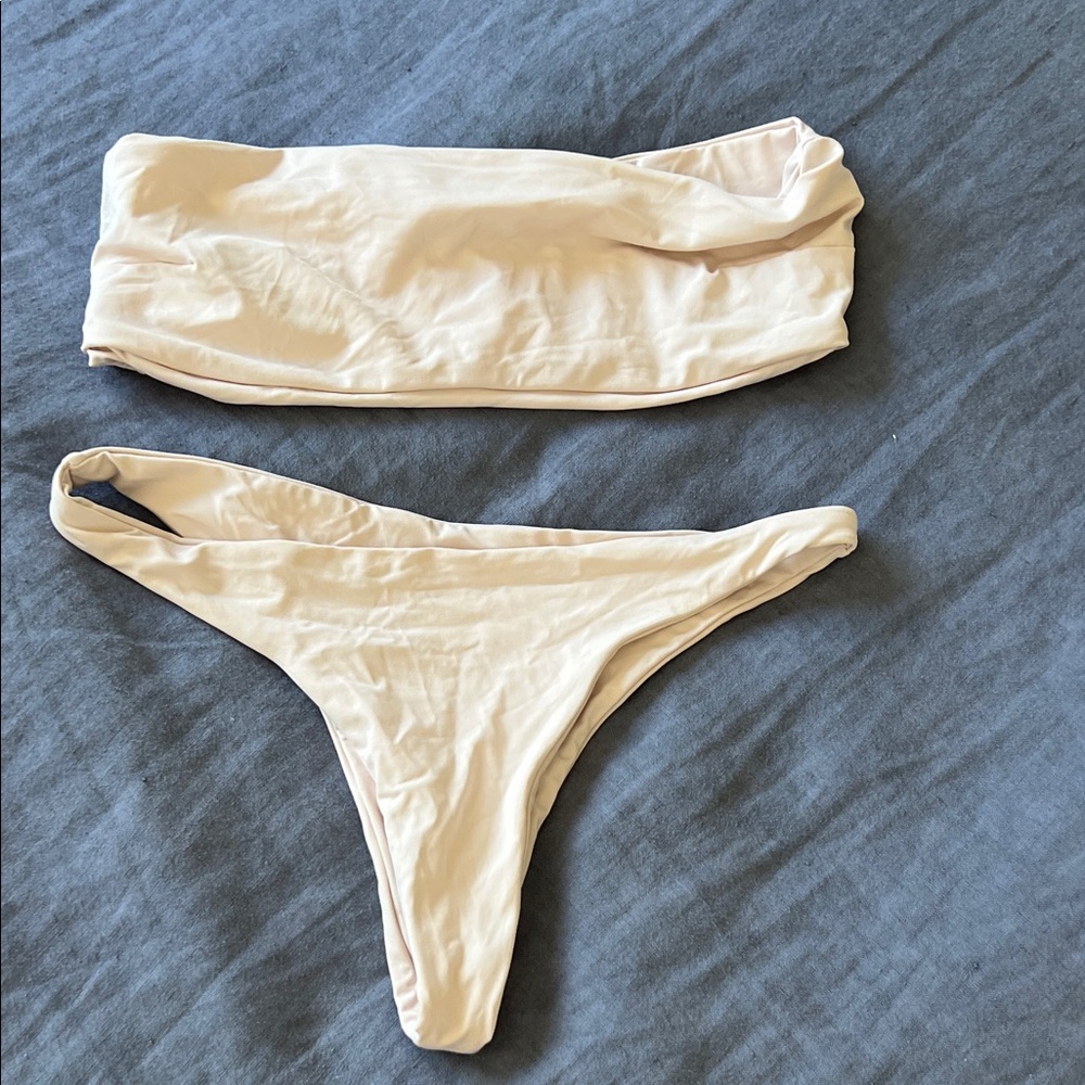 Chic Cream Bikini Set